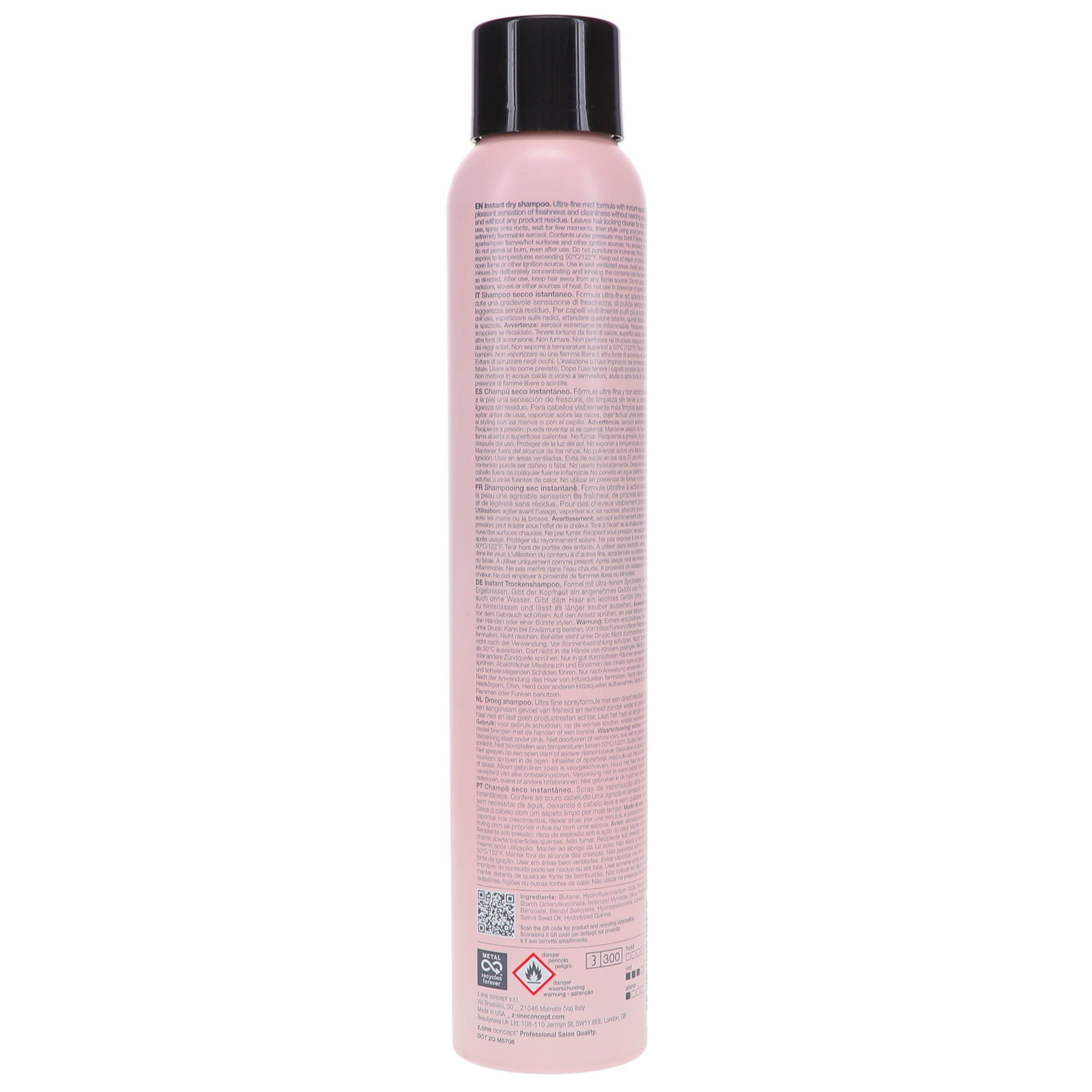 Milk_Shake Lifestyling Dry Shampoo - Instant Dry Shampoo for Women For Flat, Dry or Oily Hair - 4.7 Fl OZ