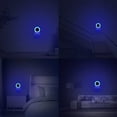 thumbnail image 6 of LED Night Light Blue, Light Sensor, Calm Blue Light, Easy on Eyes, Decorative, Night Light Plug into Wall for Bedroom, Bathroom, Kitchen, Hallways, Rooms for Kids, Baby, Children, 2 Pack, 6 of 7