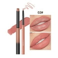 thumbnail image 1 of Lápiz labial, lápiz labial, mate, no se desvanece, no se corre, larga duración, resistente al agua, delineador de labios nude, set de lápiz labial, 1 of 3