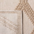 thumbnail image 6 of SAFAVIEH Global Michael Diamond Indoor/Outdoor Runner Rug, Beige/Brown, 2'2" x 8', 6 of 10