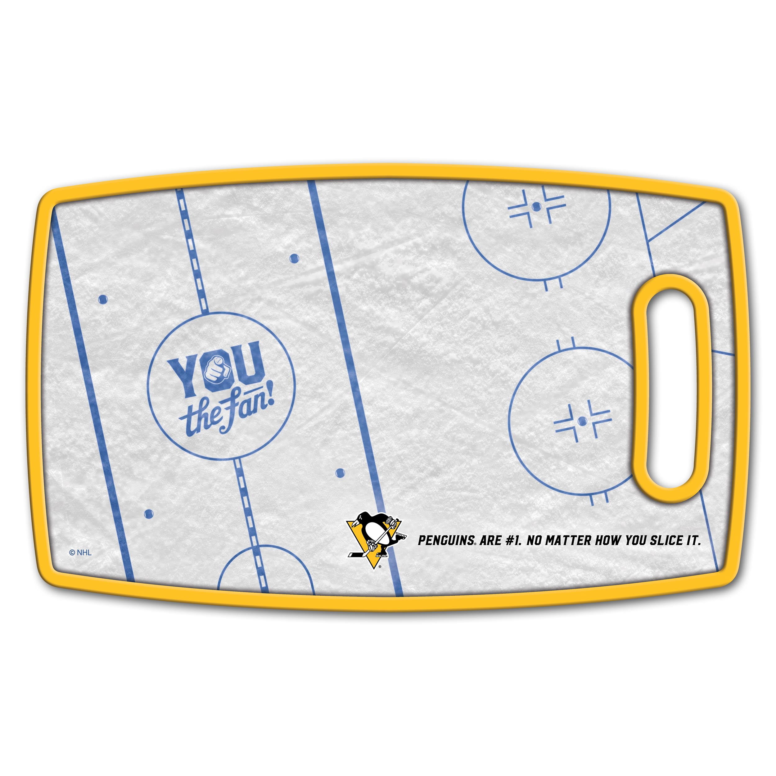 YouTheFan NHL Pittsburgh Penguins Retro Series Cutting Board