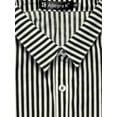 thumbnail image 5 of INSPIRE CHIC Chemise à Col à Revers pour Femme, Boutonnée, Manches Longues Retroussables, 5 of 5