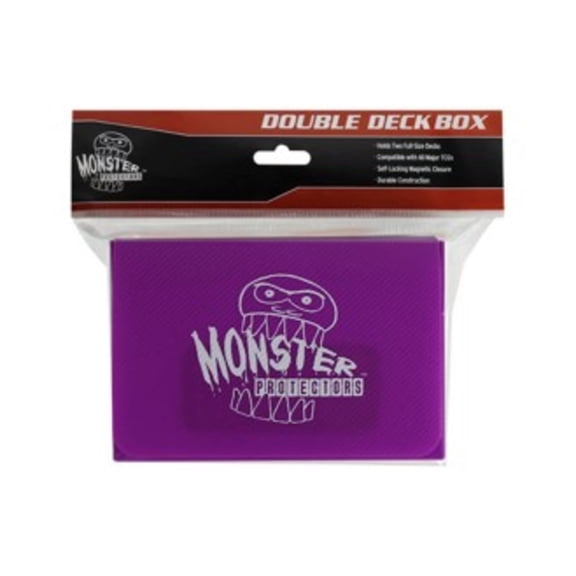 Monster Protectors Double Deck Box - Purple New
