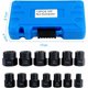 thumbnail image 5 of 13Pcs Twist Socket Set, 9.5mm Damaged Bolt Extractor, Handle Nut Extractor Socket Sets for Removing Locking Wheel Nuts, 5 of 5