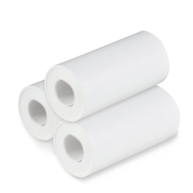Mistaha Thermal Paper Roll 57*30mm Printing Paper for Label Printer Kids Instant Camera Refill Print
