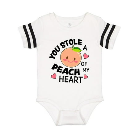 

Inktastic You Stole a Peach of My Heart with Cute Peach Gift Baby Boy or Baby Girl Bodysuit