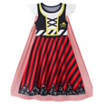 thumbnail image 2 of Benylion Girls Pirate Dress Toddler Buccaneer Costume Kids Dance Skirt Birthday Party Halloween Role Play Outfits for 1-2 Years, 2 of 6