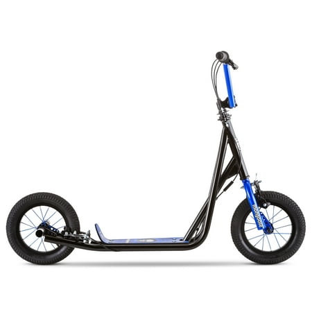 Mongoose Expo Scooter, 12-inch wheels, ages 6 and up, blue, air tires