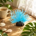 thumbnail image 5 of Aquarium Coral Branch Decor - Soft Plastic Artificial Sea Branch, Handmade Reef Ornament, Stable Base, Safe For Fish, Saltwater Tank Decoration, 5 of 7