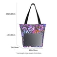thumbnail image 5 of Fotbe Watercolor Butterflies Pattern Beach Tote,Shoulder Handbag,Spacious Tote Bag,Lightweight Travel Bag,Versatile Shopping Bag, 5 of 9