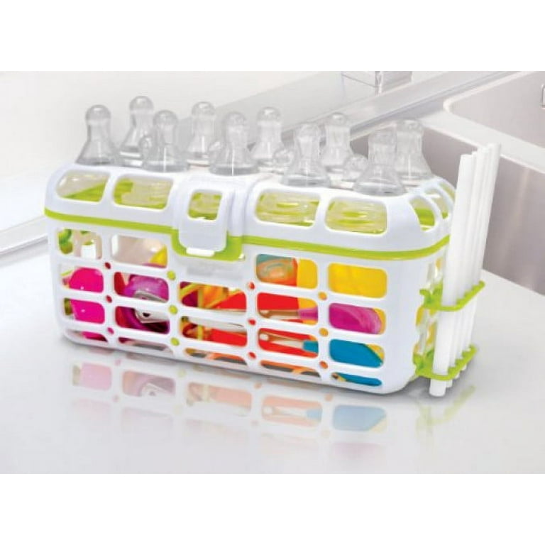 Munchkin High Capacity Dishwasher Basket, Colors May Vary