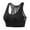 H139-Black, variant on VFRGHD Sports Bras For Women Racerback Workout Crop Tank Top Breathable Running Sports Fitness Yoga Tops With Built In Pads Soft T-Shirt Bras