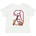 thumbnail image 3 of Inktastic Baseball Third Birthday Three Years Old Boys or Girls Toddler T-Shirt, 3 of 5
