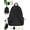 Black, variant on Angel Wings Backpack for Women,Cutecore Backpack with Wings,Beige | 2027New Cute Angel Wing Fashion Travel Backpack Practical Nylon Wings Backpack Widening of Shoulder Straps Design with Zipper