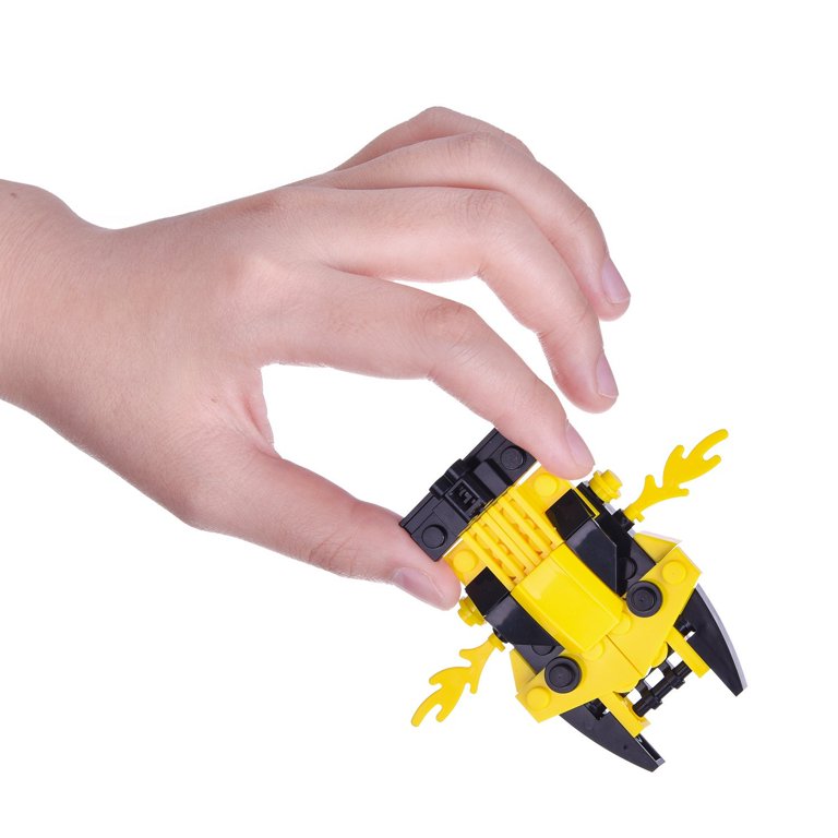  FUN LITTLE TOYS Mini Building Blocks Spaceship