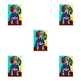 thumbnail image 3 of maskred 1/2/3/5 Rhinestone Painting 5D Colorful Dog Pictures Crystal DIY Drawing -stitch Embroidery Stitchwork 35*25CM 1pcs 5PCS, 3 of 6
