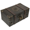 thumbnail image 1 of Shisuyan Travel Small Jewelry Case Grey Wood 1Set, 1 of 8