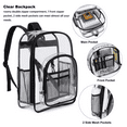 thumbnail image 3 of Storage Pro 2-Pack Clear Backpack for School, Office, Sporting Events, 3 of 5