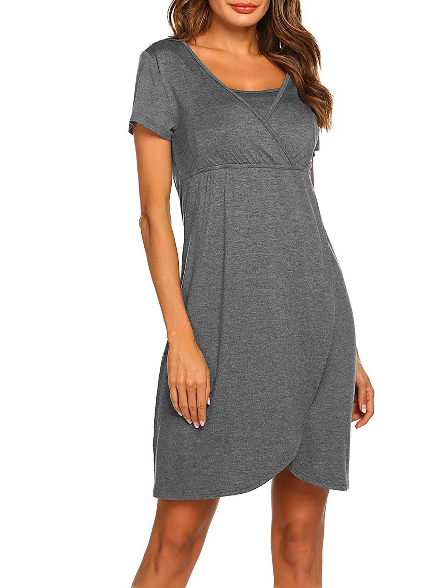 nursing nightgown with sleeves
