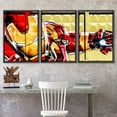 thumbnail image 3 of wall26 Framed Canvas Print Wall Art Set Spray Paint Iron Man Superhero Graffiti &amp; Street Art Comic Book Illustrations Modern Art Urban Portrait for Living Room, Bedroom, Office - 24"x36&quot, 3 of 5