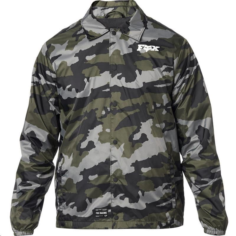 Fox Lad Camo Jacket Camo (Large, Green 