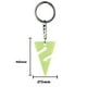 thumbnail image 3 of Llavero triangular luminoso, llavero de buceo, colgante decorativo con personalidad, llavero brillante para acampar para buceadores, decoración Salvador Llavero resplandeciente, 3 of 10