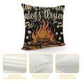 thumbnail image 4 of PHYHOO Welcome to Our Fire Pit Throw Pillow Cover,Campfire Decoration for Home Sofa Couch, 4 of 5