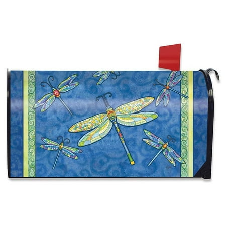 - Dragonfly Flight Spring Mailbox Cover Dragonflies Standard Briarwood Lane