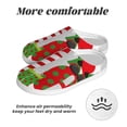 thumbnail image 6 of Kdxio Christmas Gnome With Love Women's Men's Slippers Plush Slip-On House Slipper for Winter Indoor Soft Cushion Non-slip Fluffy Slides Slippers-35/36, 6 of 7