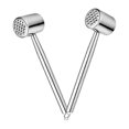 thumbnail image 3 of Dual-Sided Meat Hammer For Kitchen Tools 26.5X6.7CM Loosening Veggies 2Pcs, 3 of 3