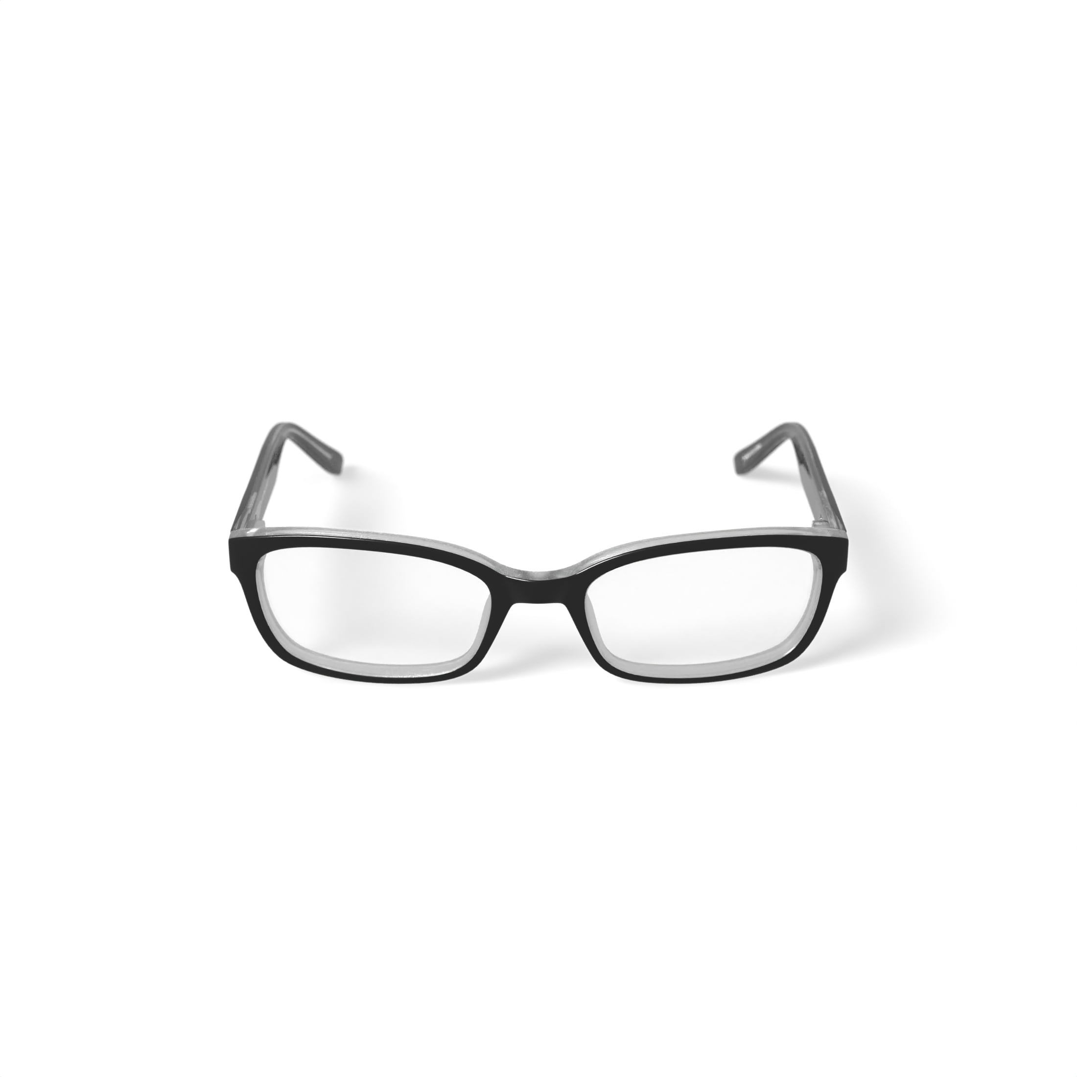Hard Candy Women's HC17 Rectangular Prescription Eyeglasses with Case, Black