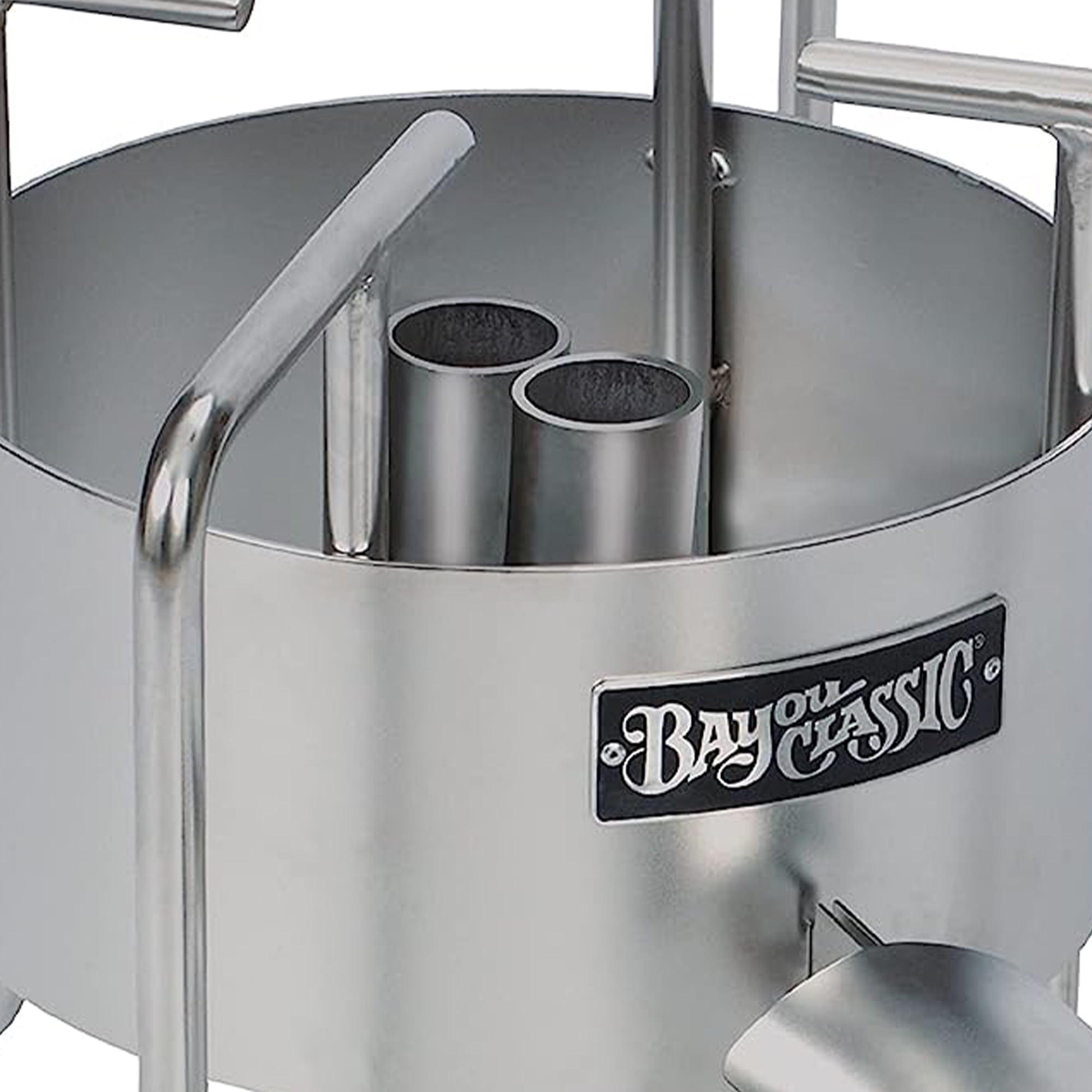 Bayou Classic SS40 22 Inch Stainless Steel Outdoor Propane Double