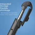 thumbnail image 2 of Soporte de luz para selfie con Bluetooth, soporte adicional, multifunción integrado, para disparo horizontal y vertical, palo de selfie inalámbrico para teléfono móvil, 2 of 4