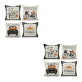 thumbnail image 4 of Maytalsory 4pcs/set Soft And Durable Decorative Pillow Covers For Home Halloween And Thanksgiving Day Cushion Cover Polyester Halloween-2 2Set, 4 of 6