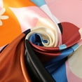 thumbnail image 5 of AWAYTR 35" Large Square Satin Head Scarf - Silk Hair Scarf Square Hair Bandanas Women Sleeping Head Wraps, 5 of 8