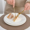 thumbnail image 5 of GSHLGAO 16-Piece Porcelain Dinnerware Set, Modern White Plates and Bowls Sets for 4 (PWT1602), 5 of 8