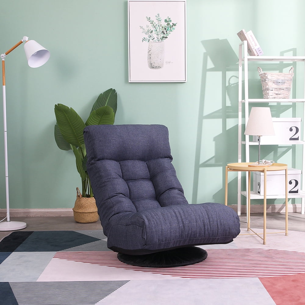 Kepooman Adjustable Fabric Single Sofa Reclining Chair with Footrest for Living Room, Purplee Kepooman Adjustable Fabric Single Sofa Reclining Chair with Footrest for Living Room, Purplee