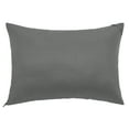thumbnail image 4 of Protege Travel Pillow with Pillow Case, Grey, 14" x 20", 4 of 8