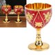 thumbnail image 5 of Copla De Vinos De aleación De 30 Ml, Copa De Oro, Taza De Vino De Metal Vintage Para Regalos De Vidrio De Barra, Estilo Retro Elegante, Adecuado Para Diferentes Ocasiones, 5 of 7