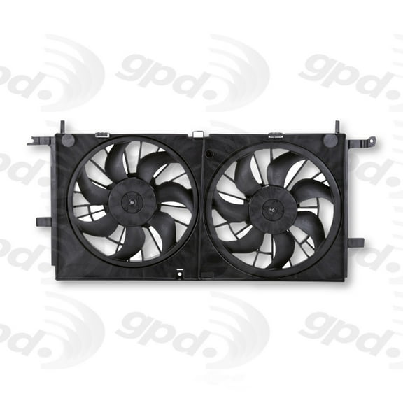Global Parts Distributors 2811657 Electric Cooling Fan Assembly