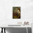 thumbnail image 2 of ARTCANVAS A Pair of Nesting Crimson Topaz Hummingbirds 1883 Canvas Art Print by Martin Johnson Heade - Size: 18" x 12" (1.50" Deep), 2 of 9