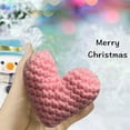 thumbnail image 4 of Carte de Vœux Festive avec Forme de Cœur Crocheté pour Moments et, 4 of 6