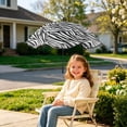 thumbnail image 3 of Baby Stroller Parasol Umbrella UPF 50+ 360° Rotatable Tilt Sunshade Portable Clip-on for Pram Stroller Chair Wheelchair, 3 of 8