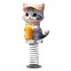 thumbnail image 1 of Adorno de escritorio con gato en 2D de acrílico para decoración del hogar. Pieza decorativa con temática animal., 1 of 7