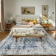 thumbnail image 4 of Moynesa Washable Area Rugs,6x9 Rugs for Bedroom Soft Rugs for Bedroom Aesthetic Boys,Retro Distressed Non Slip Throw Rug Carpet Dining Room Rugs for Under Table, 4 of 11