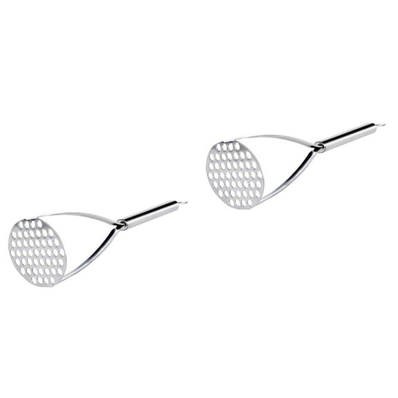 2 Count Potato Kitchen Products Materials Ricer Stainless Steel Masher Fruit Juice Extractor and Vegetables