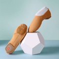 thumbnail image 2 of XIHAHA, nuevos zapatos de baile de Jazz a la moda, zapatos de Jazz con suela antideslizante para mujer, zapatillas de baile para adultos, zapatos planos de tela elástica para niñas, 2 of 4