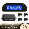 thumbnail image 2 of Car Parking Sensor with Auto Parktronic Reverse LED Display 4 Sensors 12V and 8 Color Optionsblack, 2 of 5