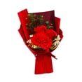 thumbnail image 1 of Jabón floral Flores artificiales Simulación Centros de mesa Decoración de boda Decorativo Rojo, 1 of 7