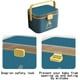 thumbnail image 4 of Small Home Medicine Storage Box, Folding 2 Tier First Aid Box, Portable Medicine Container Box for Home, 4 of 5